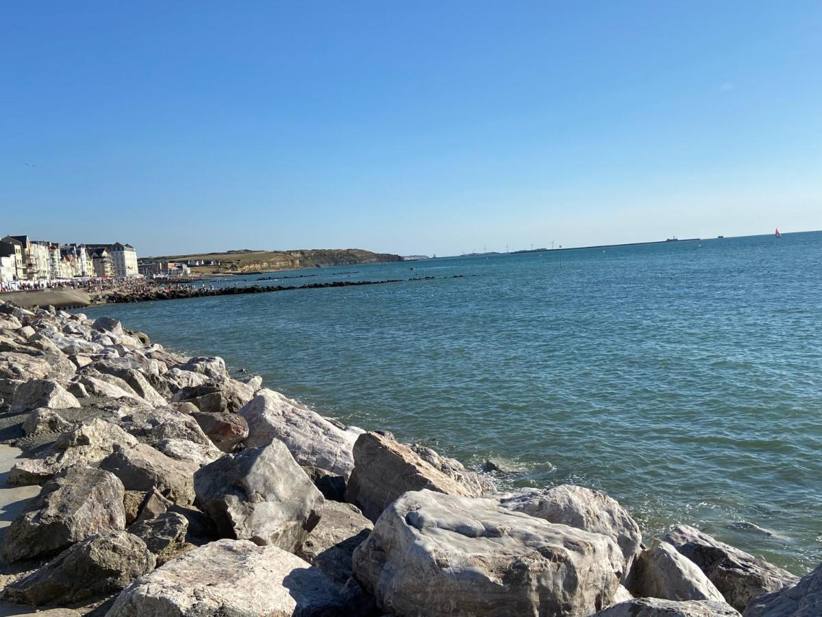 Le Bon Endroit En Bord De Mer, Vue Mer , Parking Et Wifi Wimereux Zewnętrze zdjęcie
