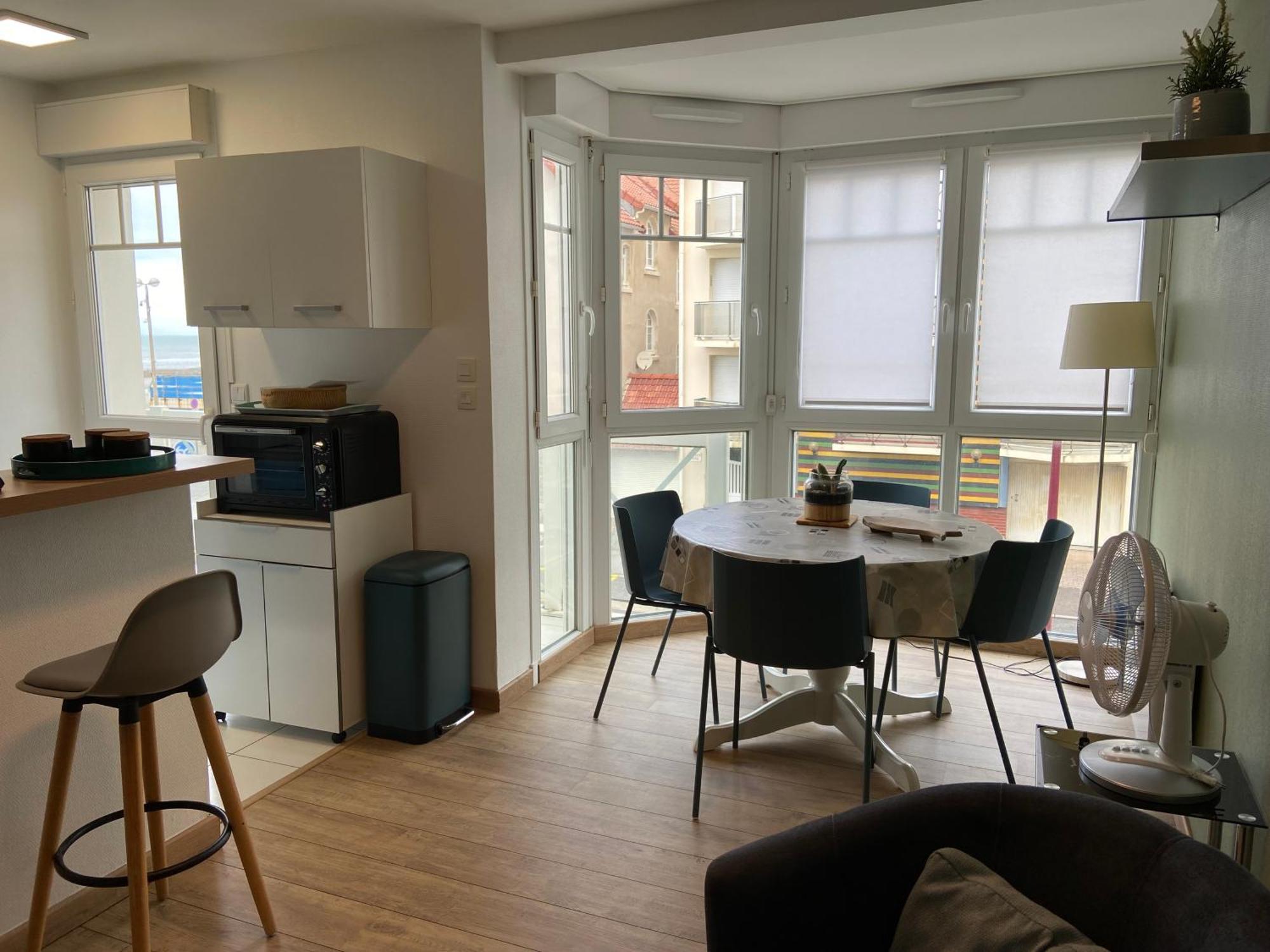 Le Bon Endroit En Bord De Mer, Vue Mer , Parking Et Wifi Wimereux Zewnętrze zdjęcie