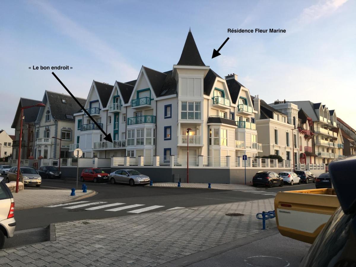 Le Bon Endroit En Bord De Mer, Vue Mer , Parking Et Wifi Wimereux Zewnętrze zdjęcie